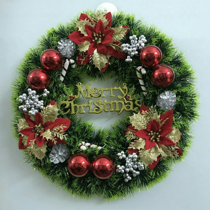 Vòng nguyệt quế trang trí noel