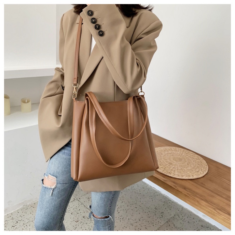 S99-Túi Xách Một Bên Vai Sức Chứa Lớn Thời Trang Dành Cho Nữ