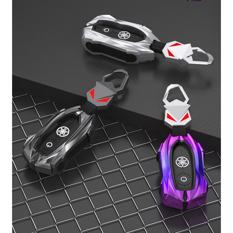 Ốp Bảo Vệ Chìa Khóa Xe Mô Tô Yamaha NVX 155 / Exciter Y16 AEROX 150/XMAX 300 /Nmax v2 freego Bằng Hợp Kim Kẽm