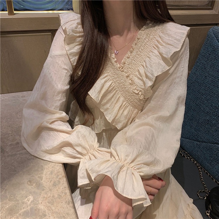 (Order) Đầm ulzzang dễ thương dáng dài order Quảng Châu | BigBuy360 - bigbuy360.vn