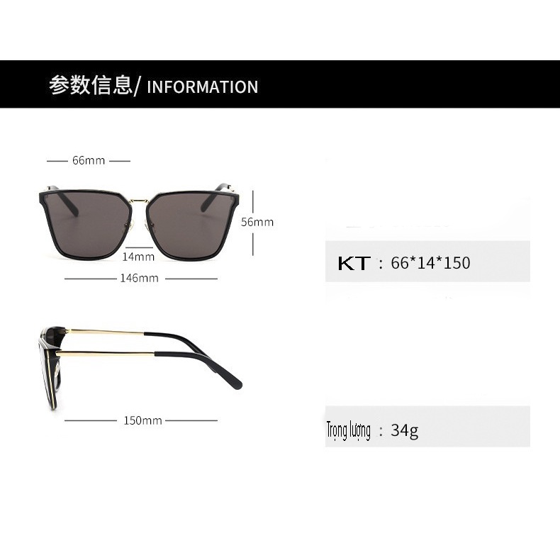 𝑭𝑹𝑬𝑬𝑺𝑯𝑰𝑷 Kính nữ Phân Cực Kính thời trang chống chói chống lóa chống tia UV400