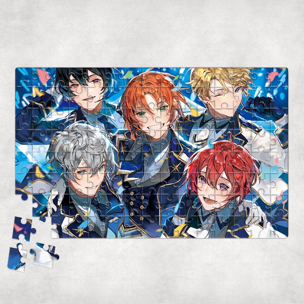 Tranh ghép hình ENSEMBLE STARS - Mẫu 1 - Nhận in theo yêu cầu