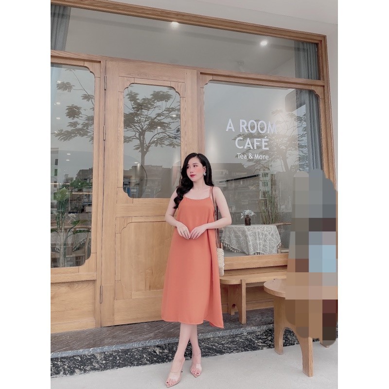 [Mã FAMAYWA2 giảm 10K đơn 50K] [BigSale] Sỉ Đầm cami 2 dây chất đũi lụa 7 mầu | BigBuy360 - bigbuy360.vn