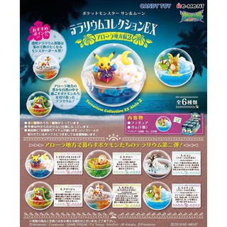Mô hình thú nhựa Terrarium Alola Vol 2