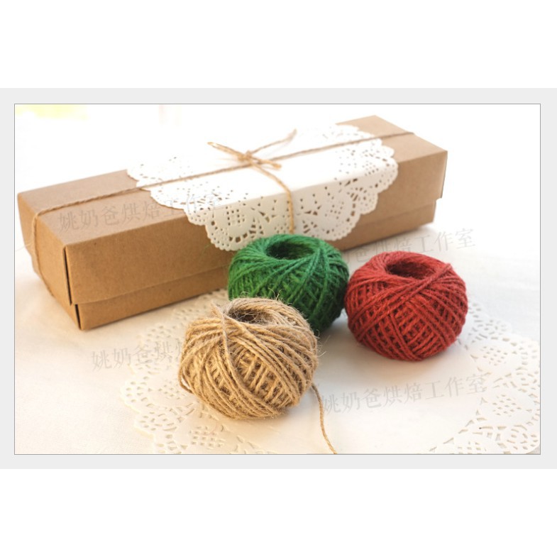 Cuộn dây 30m nhiều màu trang trí hàng sẵn tại Tú Vy Studio