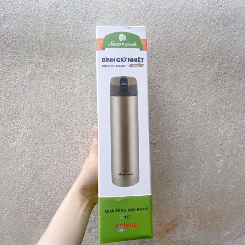 Bình giữ nhiệt Smart Cook 450ml (quà tặng sữa Anlene)