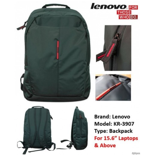 Balo laptop, ba lô chống nước Lenovo chính hãng Backpack 15