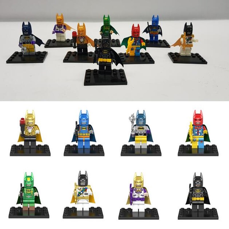 Mô Hình Lắp Ráp Lego Hình Nhân Vật Người Dơi Trong Phim The Avengers