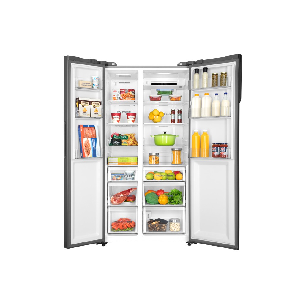[ VẬN CHUYỂN MIỄN PHÍ KHU VỰC HÀ NỘI ]  Tủ lạnh Aqua 6 cửa màu đen 553/515 lít AQR-IG696FS(GB)
