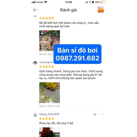 Sỉ 1 đôi phao tay cho bé và người lớn, set 2 phao bơi tay cho bé