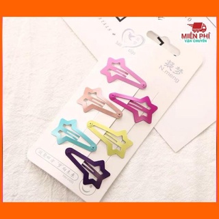 [ SALE ] [ XẢ KHO 7 NGÀY ] Sét Kẹp Tóc Hình Ngôi Sao ⚡ Đáng Yêu Cho Bé ⚡ CHIBIKIDS ⚡