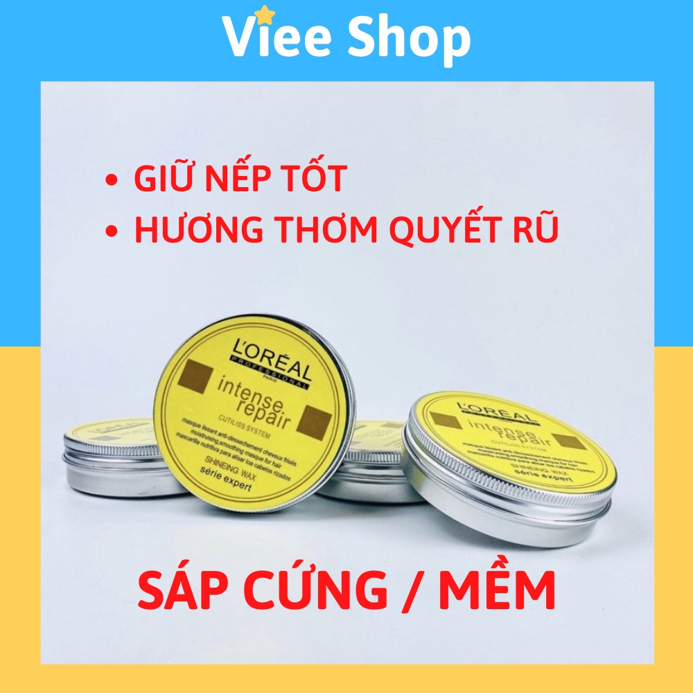 Keo vuốt tóc nam loreaal gel wax tạo kiểu hương thơm dễ chịu
