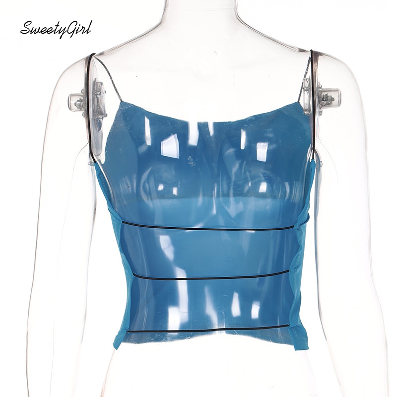 Áo Hai Dây Màu Trơn Ôm Dáng Hở Lưng Quyến Rũ Thời Trang Cho Nữ