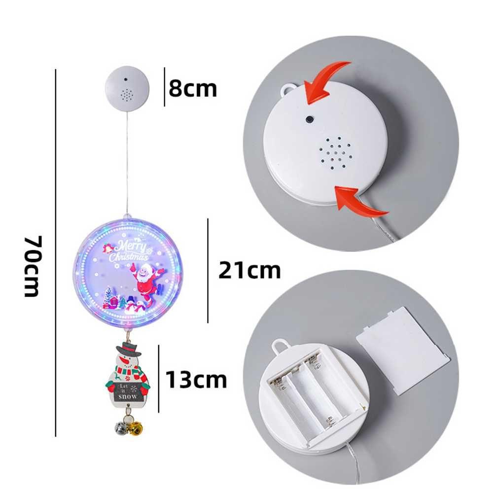 Rèm Đèn LED Trang Trí Tiệc Giáng Sinh
