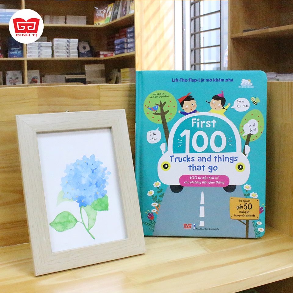 Sách tương tác LiftTheFlapLật mở khám phá First 100 Numbers 100 số đếm đầu tiên