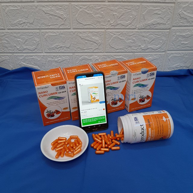 [Freeship ,Lô Sản Xuất Mới Nhất] NaNo CurCuMin Xạ Đen, Tinh Bột Nghệ Giảm Viêm Loét Dạ Dày, Chống Oxy Hóa,Chống Viêm | Thế Giới Skin Care