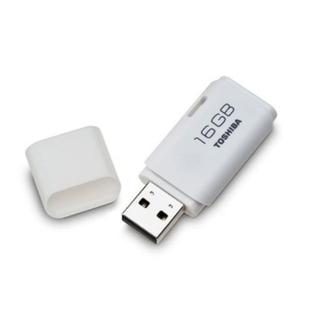 USB Toshiba Hayabusa 2.0 16GB - Không box (Trắng)