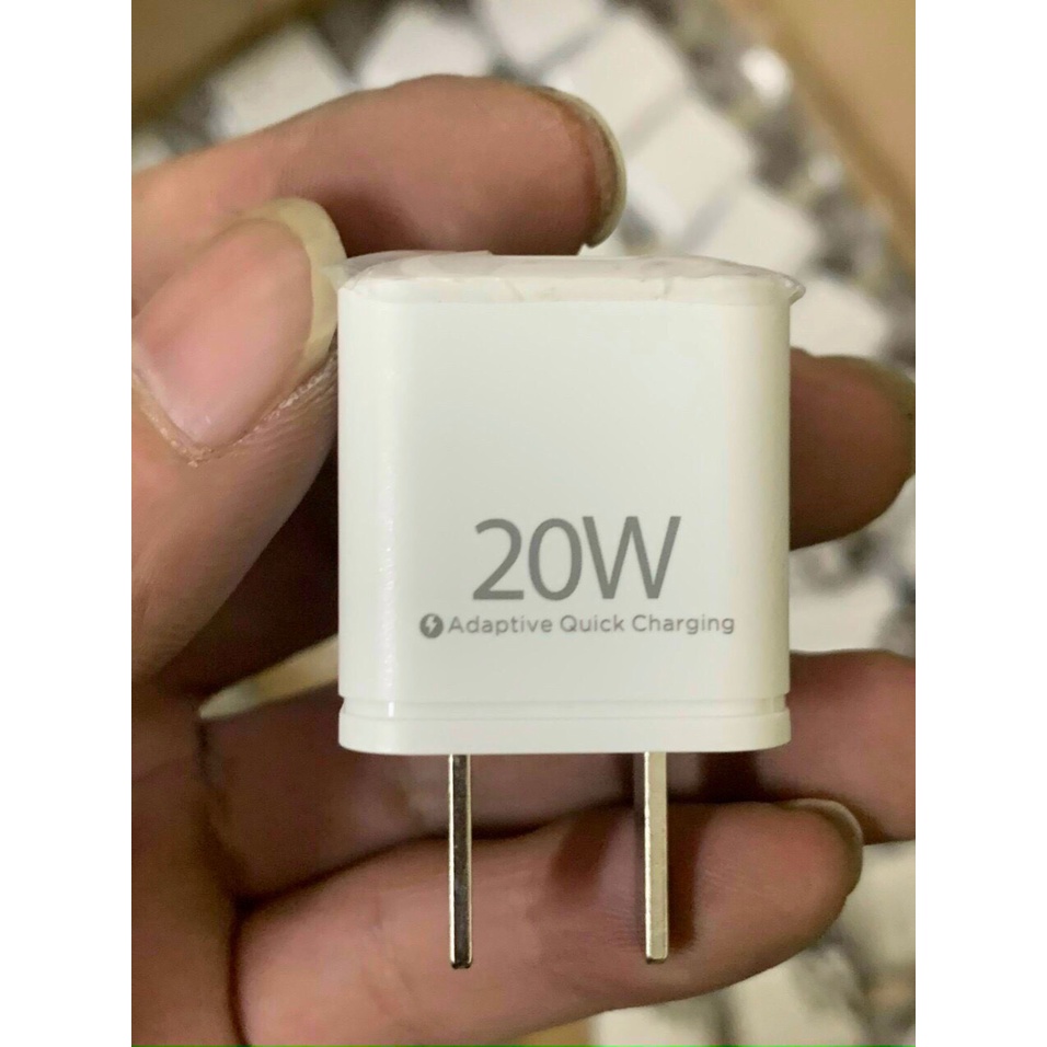 Cốc sạc nhanh siêu nhỏ .PISEN QUICK Teeny PD 20W (Bản nâng cấp )(Nobox)/20W PD+USB/Intertex 20W