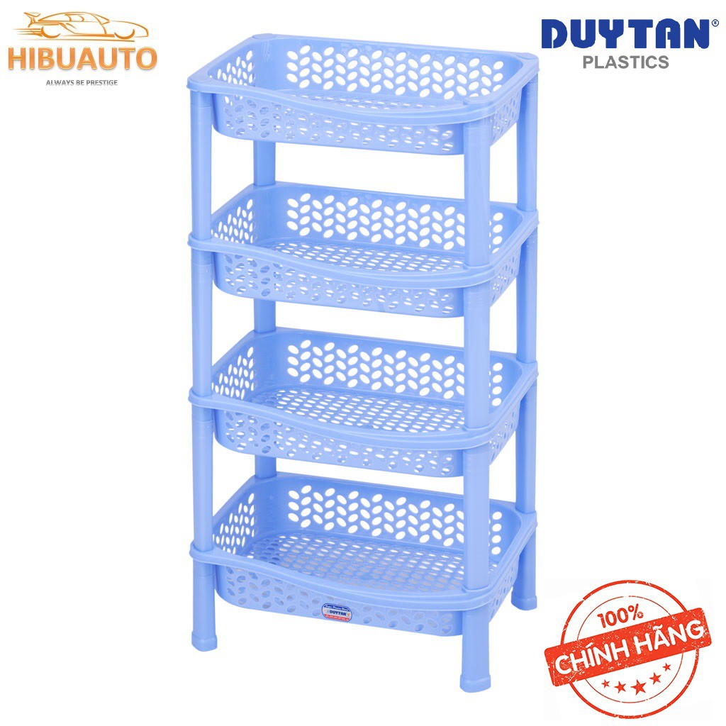 Kệ Nhựa Lỡ 4 Ngăn Cao Cấp Duy Tân (45 x 31 x 81 cm) No.693/4 | BigBuy360 - bigbuy360.vn