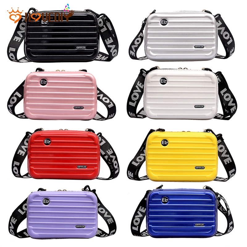 Túi đeo chéo hình vali mini thời trang cá tính dành cho nữ