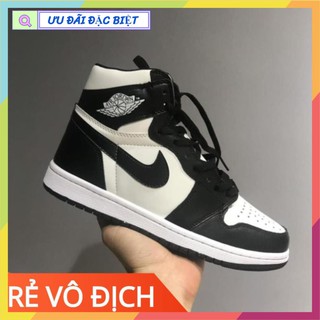 Giày jd panda , đen trắng, giày jd cổ cao nam nữ hot trend 2021
