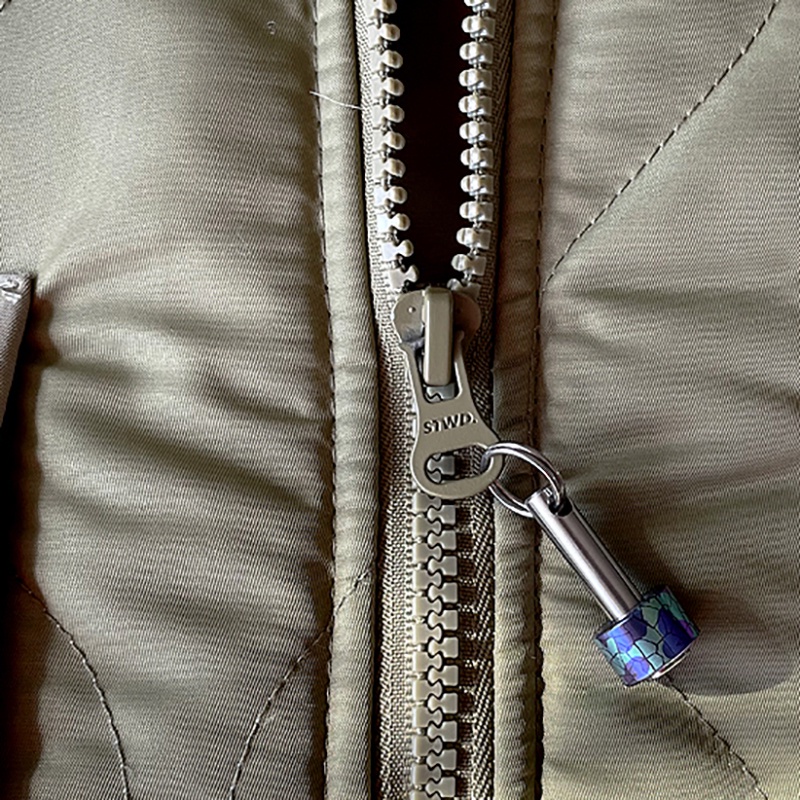 Móc Khóa Hình Trụ Bằng Hợp Kim Titan Nhiều Màu Sắc