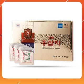 Trà Hồng Sâm Hộp Vàng 100 Gói