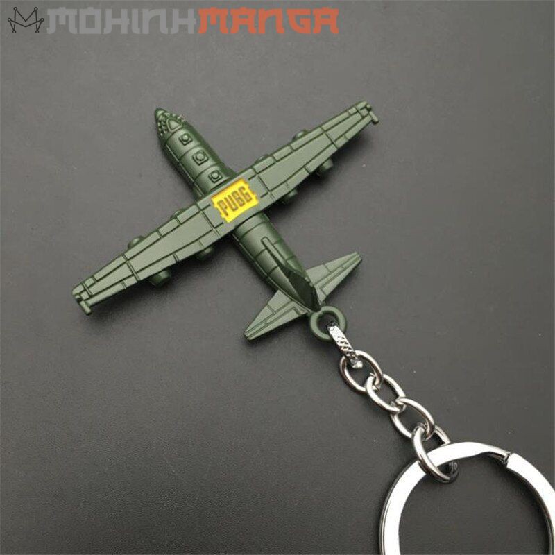 [CÓ QUÀ TẶNG] Móc khoá hợp kim máy bay vận tải cơ Lockheed C-130 Hercules trong game bắn súng PUBG thả thính