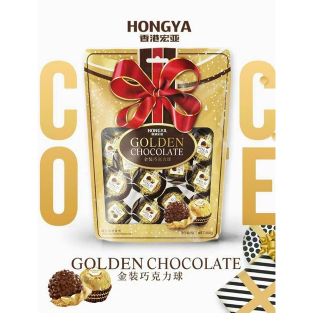 KẸO SOCOLA GOLDEN CHOCOLATE