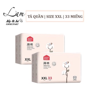 Tã Home Baby Nhập Khẩu Chính Hãng Size Quần L39/XL36/XXL33