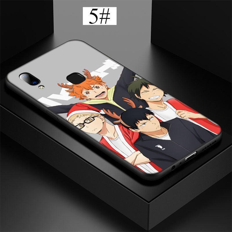 Ốp Điện Thoại Hình Anime Haikyuu Cho Vivo Y21 Y21S Y33S Y66 Y67 Y75 Y79 Y85 Y89 V5 V5S V7 V9 V11 V15 V19 Pro Plus Lite LPS123