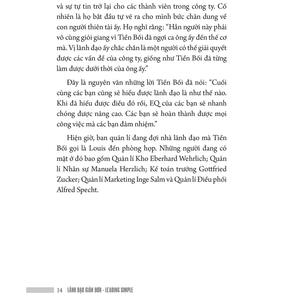 Sách- Leading Simple - Lãnh Đạo Giản Đơn