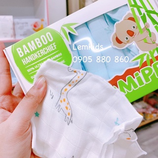 [ Khăn sữa sợi tre ] khăn sữa sợi tre Mippi