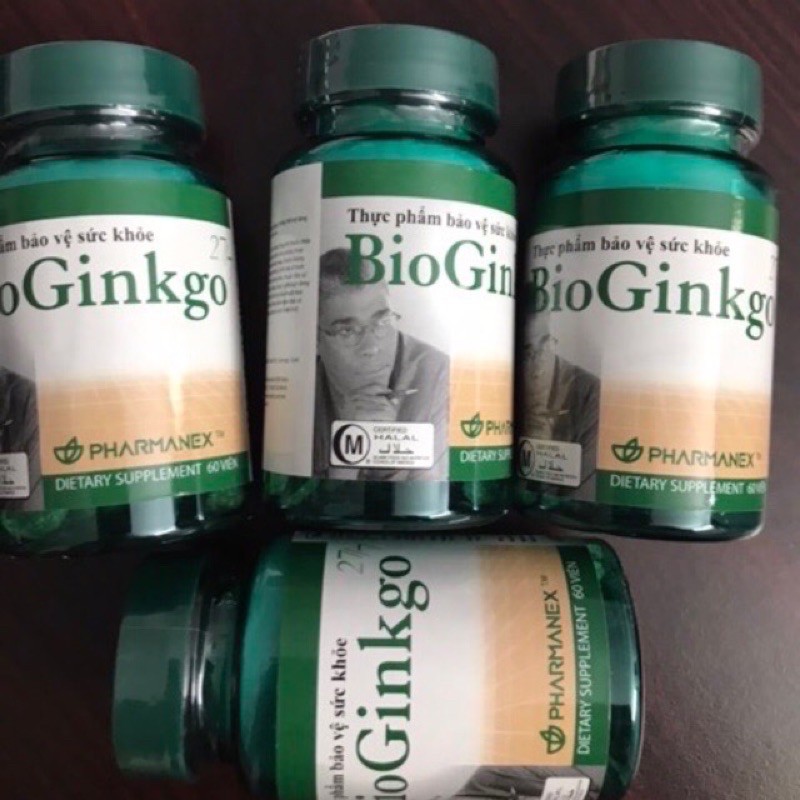 Bioginkgo Núkin viên uống tăng Cường trí não h( hàng chuẩn cty núkin Vnam nhập khẩu)hạn 6/2025