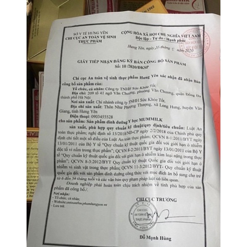 CỐM SIÊU LỢI SỮA MUMMILK