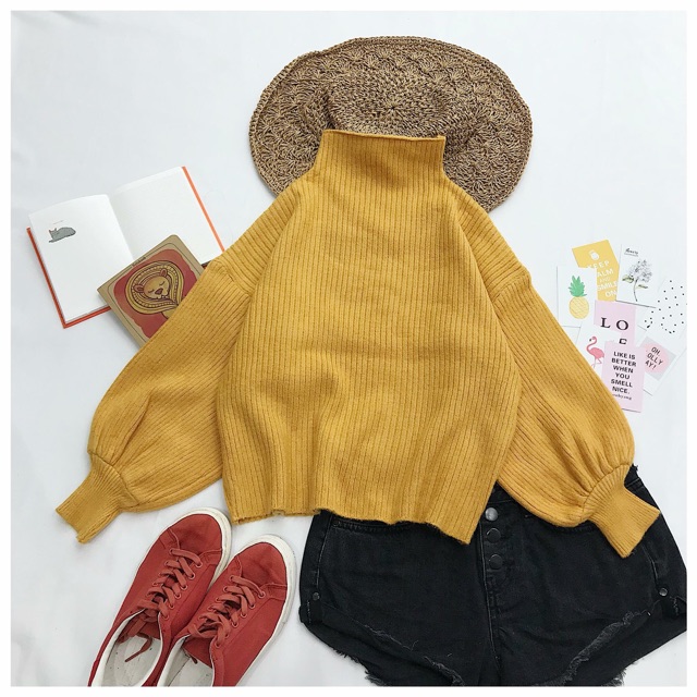 Áo len hoạ tiết