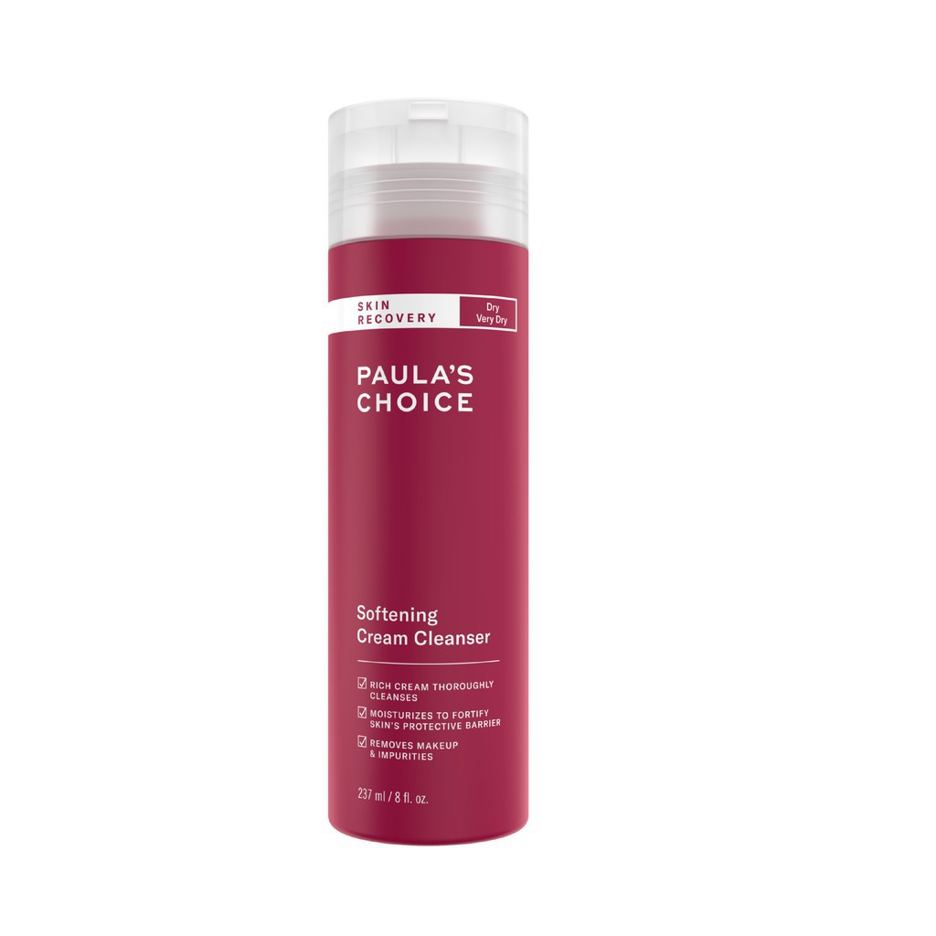 Sữa rửa mặt Paula's Choice Skin Recovery Softening Cream Cleanser dành cho da nhạy cảm, da khô 1050