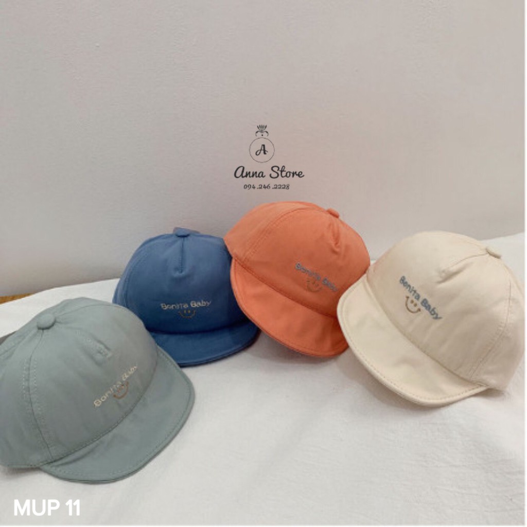 MUP 11 : Mũ lưỡi trai cho bé 6-18m