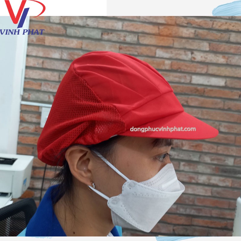 Nón Vải Lưới Trùm Tóc Công Nhân Thủy Sản, Thực phẩm