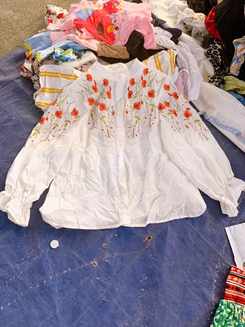 Áo sơ mi voan kiểu Nhật hàn