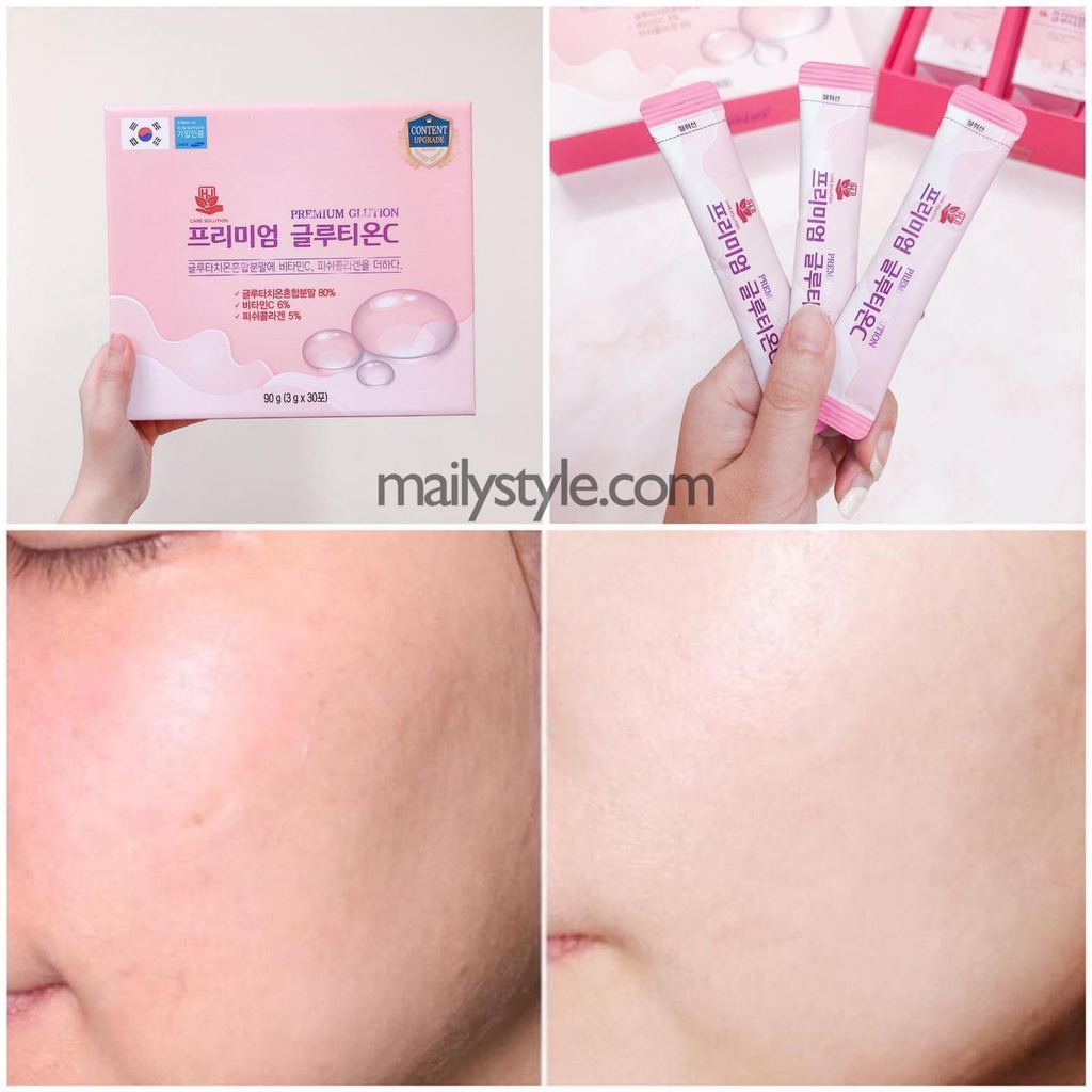 Bột uống trắng da GLUTIONC giảm nám, tàn nhang, trắng da 30 gói | BigBuy360 - bigbuy360.vn