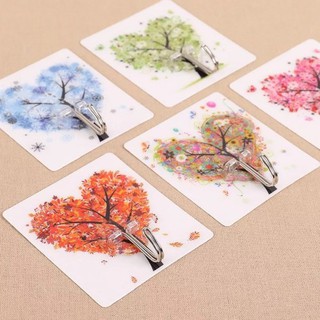 Set 5 móc treo đồ 3D
