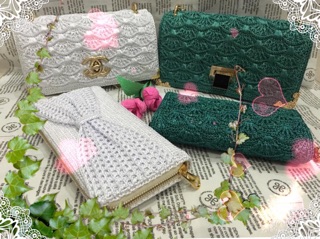 Ví cầm tay nữ handmade