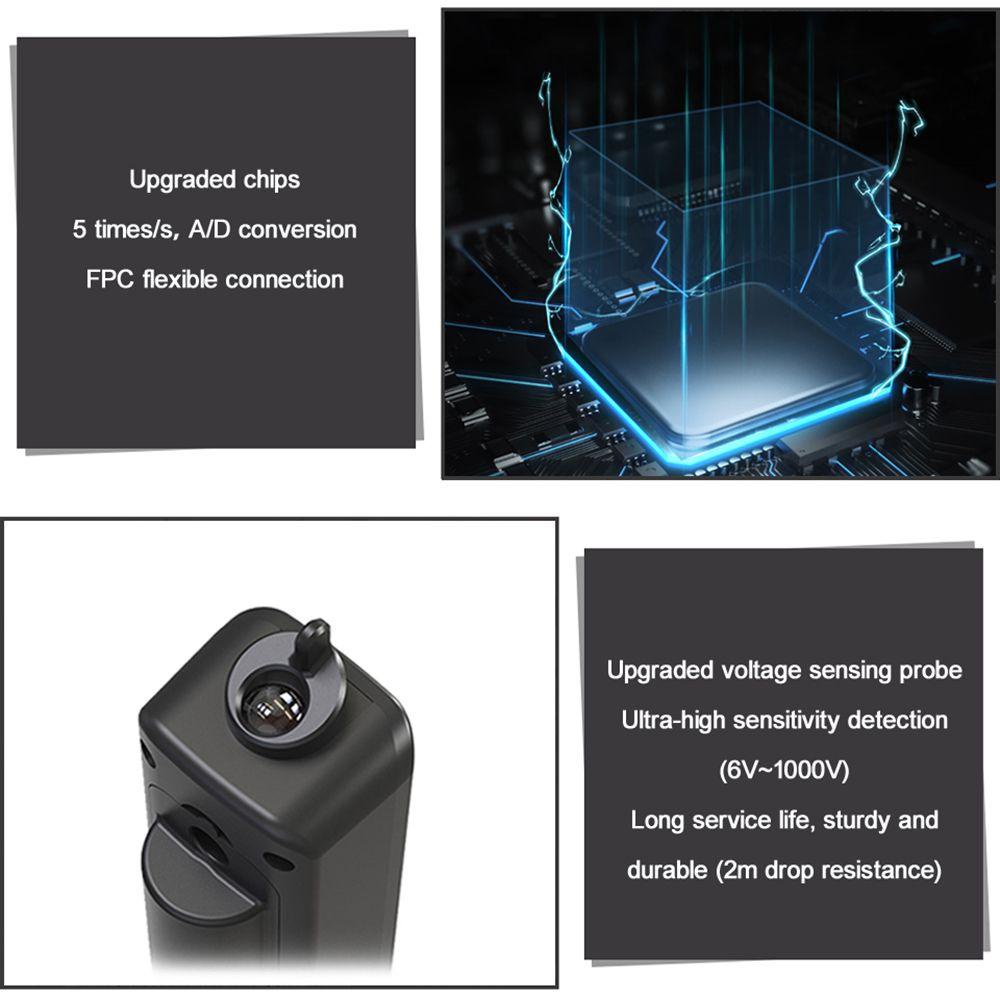 ZAIJIE24 Máy Đo Điện Áp Thông Minh Với Màn Hình Lớn Không Tiếp Xúc Chuyên Nghiệp