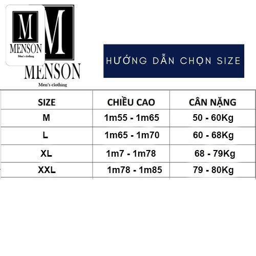 Áo Phông Nam Hàng Hiệu Cao Cấp cổ tròn ngắn tay in hình - Áo Thun Nam 100% Cotton Chất Mát Mùa Hè MENSON M1131