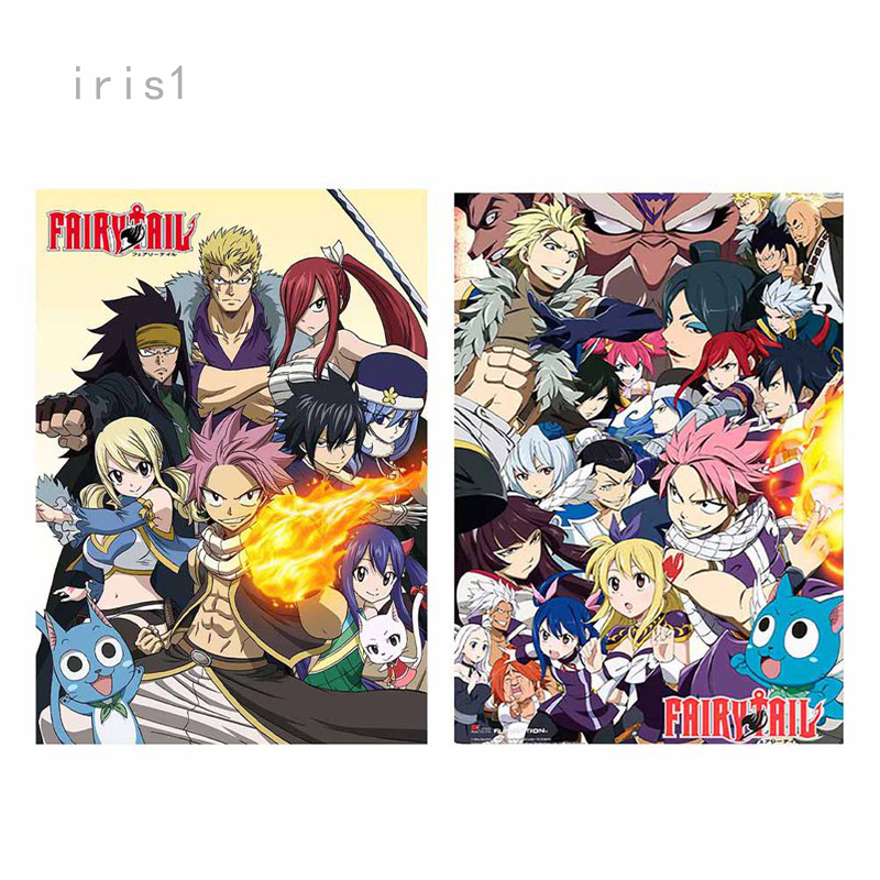 Poster Treo Tường In Hình Nhân Vật Anime Fairy Tail