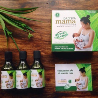 Xông tắm sau sinh Dao spa mama