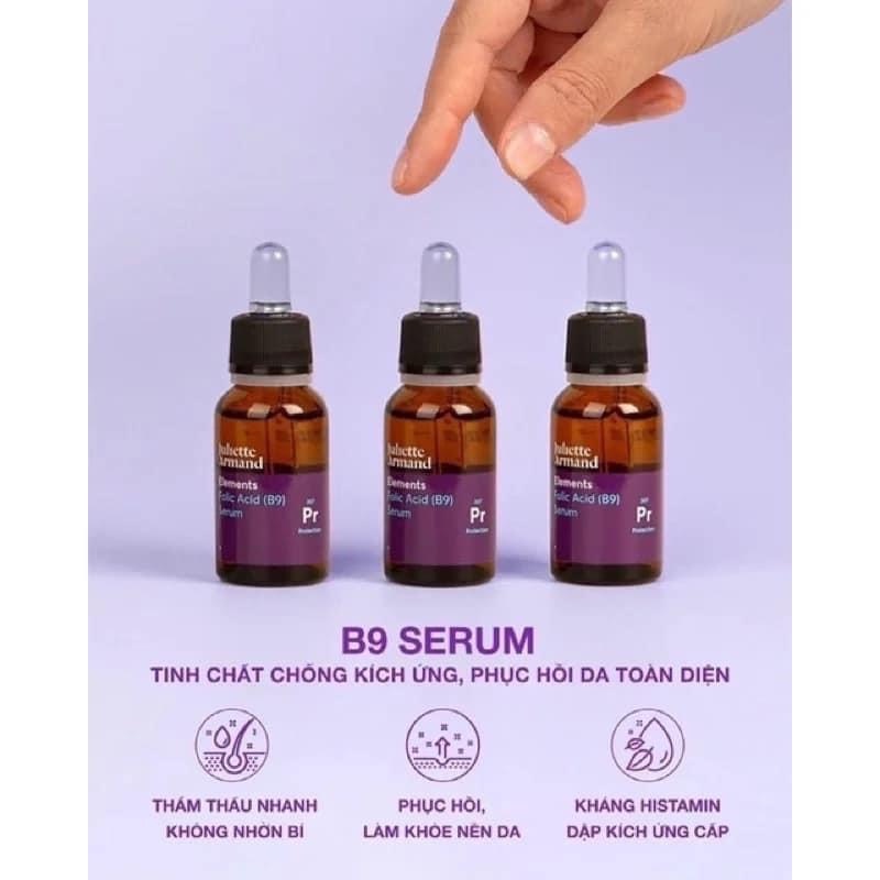 Serum B9 - Tinh chất phục hồi làm dịu da Juliette Armand Folic Acid