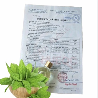 Tinh dầu sả chanh nguyên chất - có giấy chứng nhận