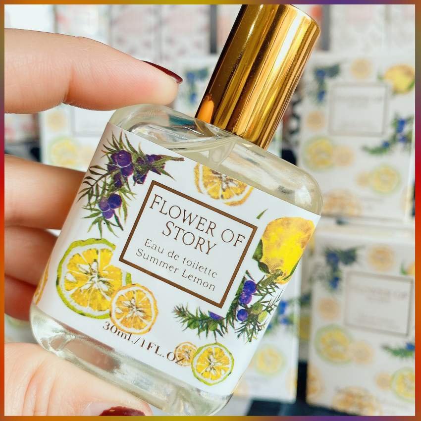 Nước hoa Flower of story 30ml/chai hương Lemon